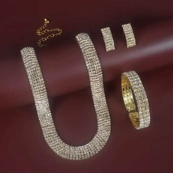 Jewelry - Matching Necklace, Bracelet, and Earring Set